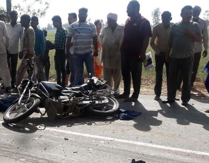 Four People Died in Road Accident in Kaithal