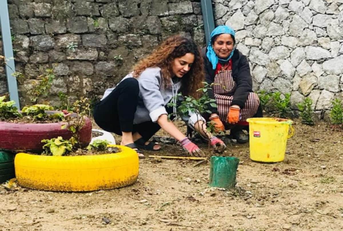 kangana ranaut birthday surprise by new house staff members