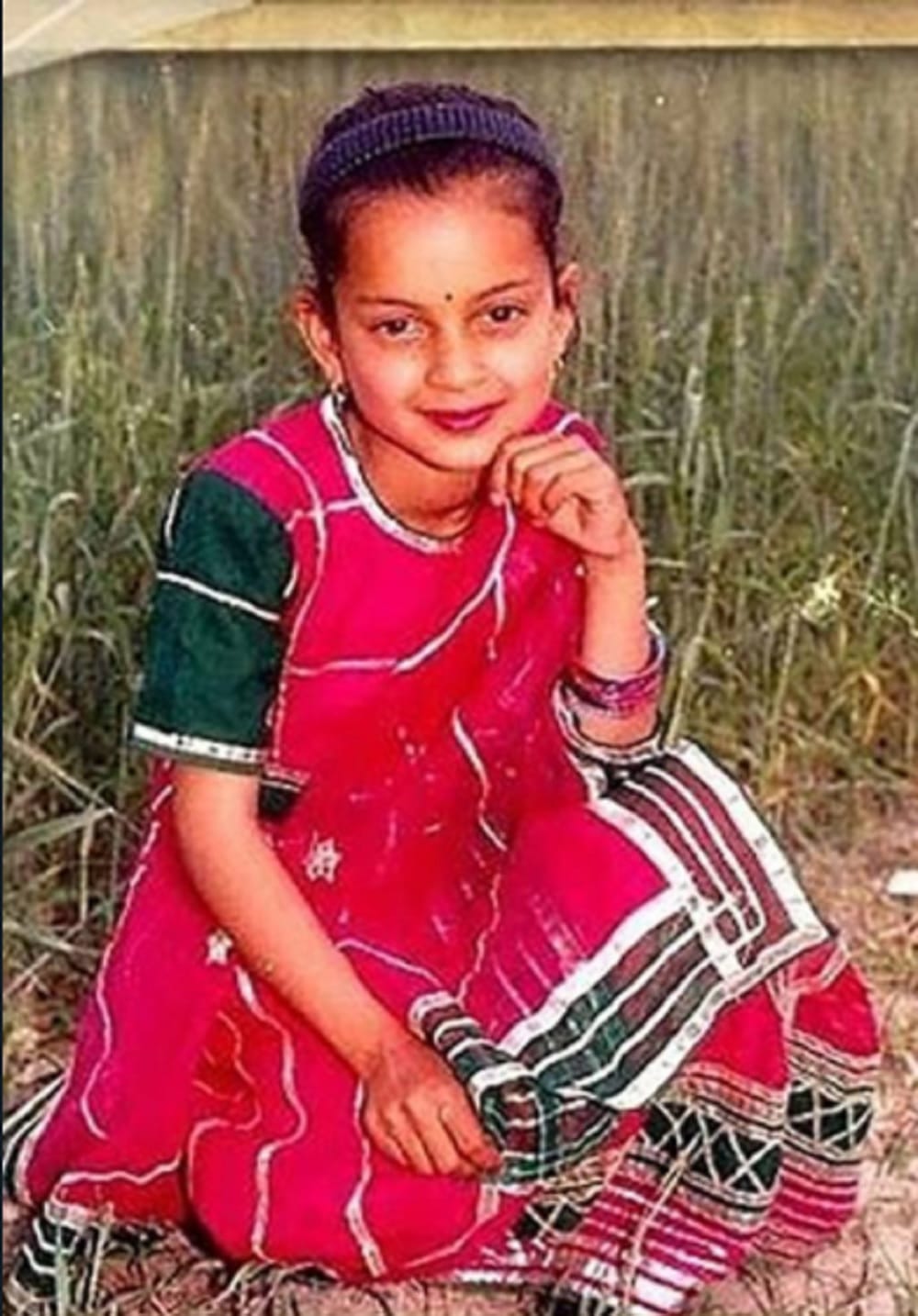 Rare and unseen childhood pictures of Bollywood Queen Kangana Ranaut goes viral on her birthday
