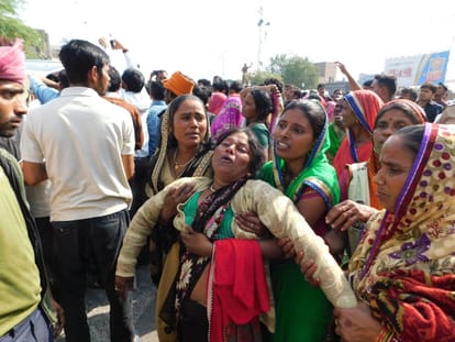 mainpuri young man died after being shot