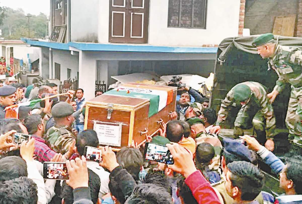 Encounter in jammu kupwara Martyr Havildar jorabar singh last words
