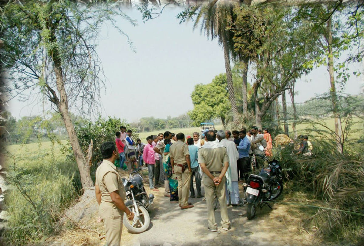 Misbehaved with child in kanpur dehat