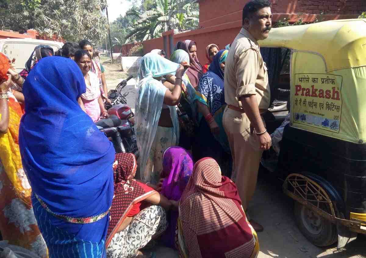 Girl student death in road accident