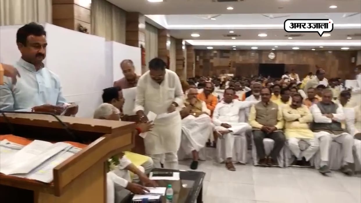 Rajya Sabha Election 2018 Voting rehearsed at Chief Minister's residence in Lucknow