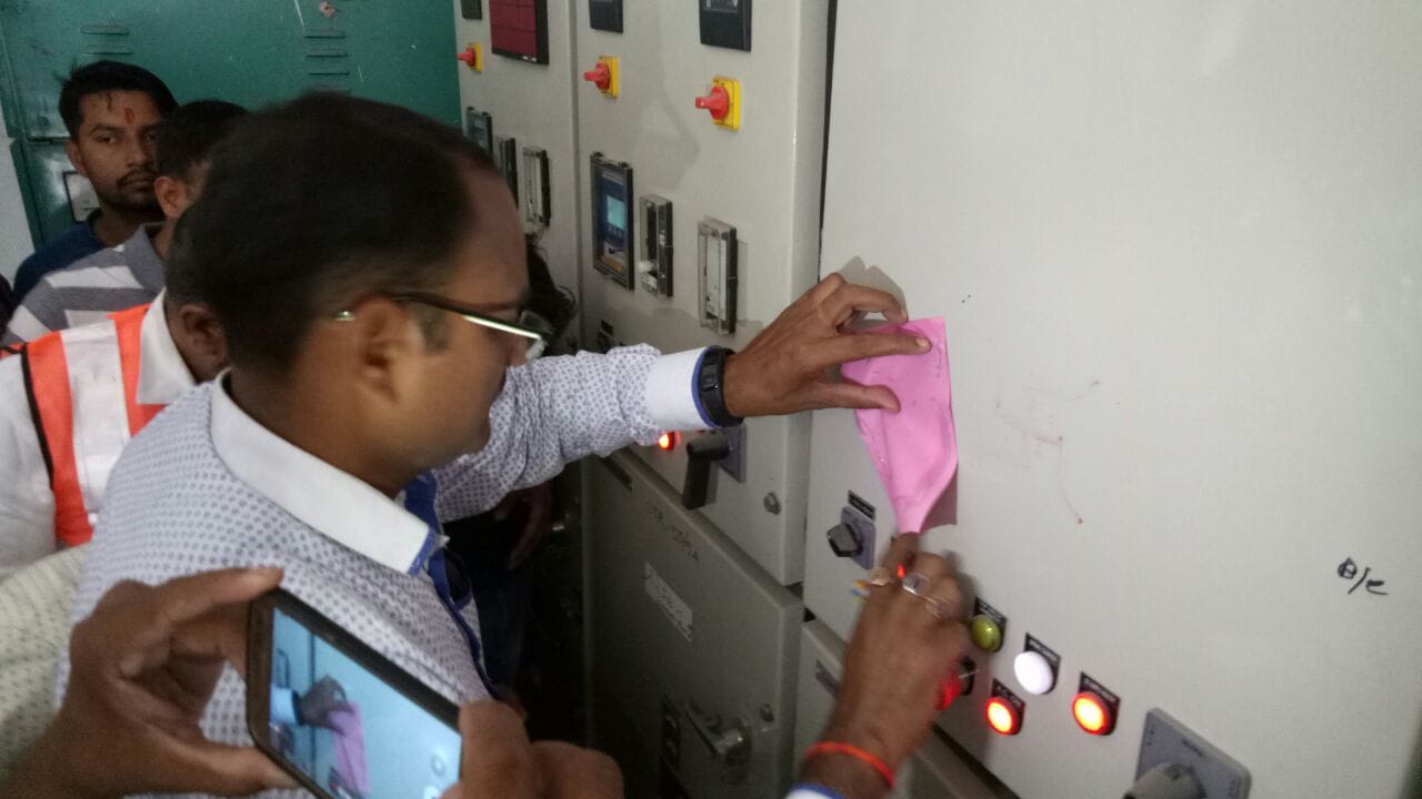 power cut in vvip guest house lucknow