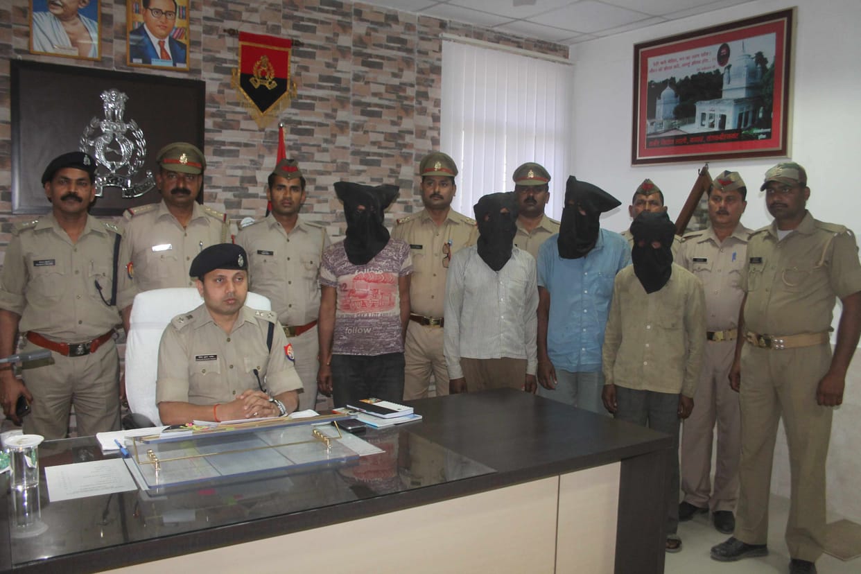 Badmash arrested along with Nanu Banjara associates
