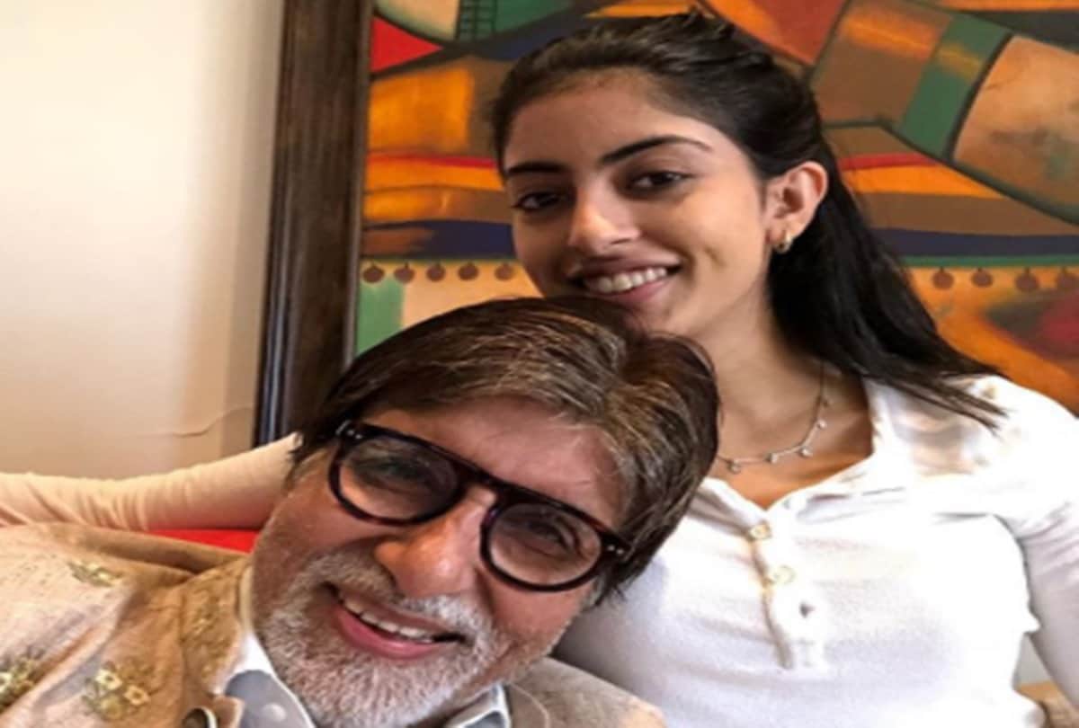Amitabh Bachchan shared his photo with Grand Daughter navya naveli