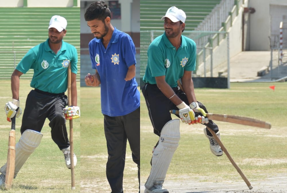 indian divyang cricket team match in lucknow.
