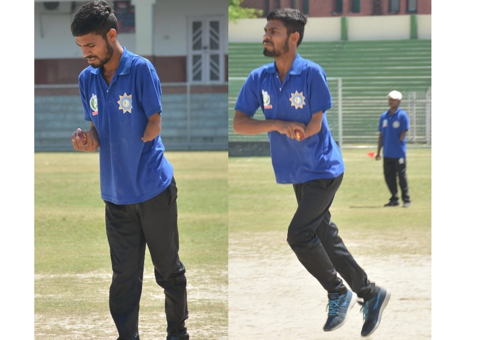 indian divyang cricket team match in lucknow.