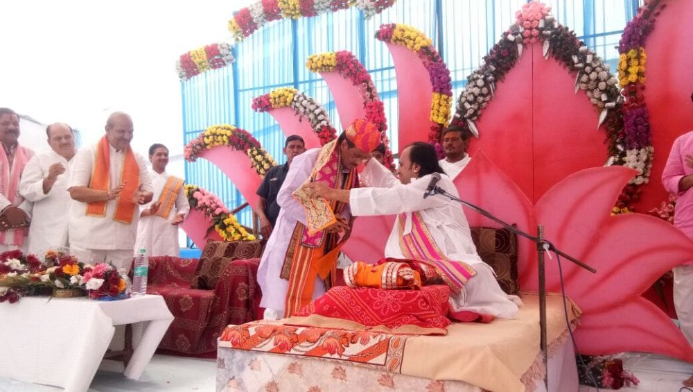 deputy cm dr dinesh sharma visited in mathura