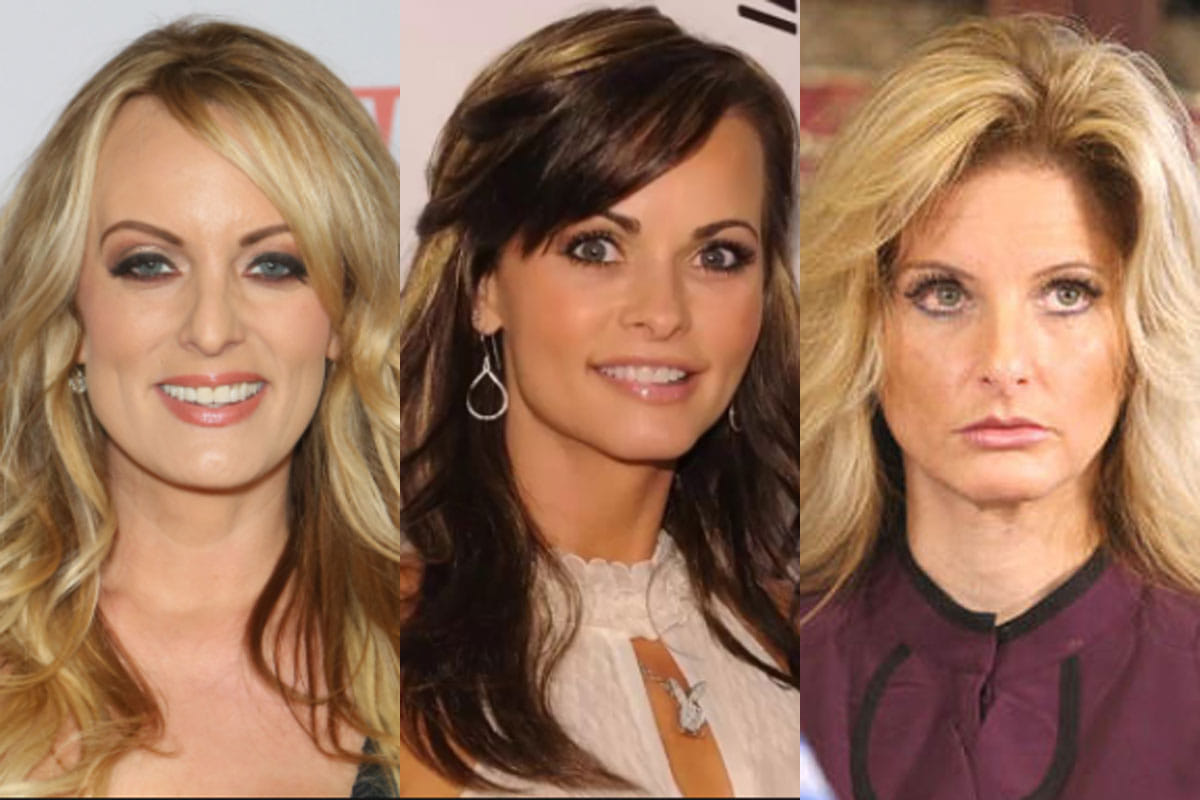 these three females claims that they have affair with President Donald Trump 