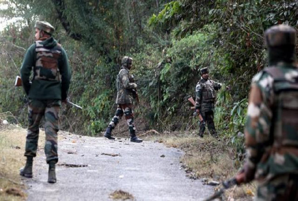 two terrorists gunned down in encounter between security personnel and terrorists in Anantnag 
