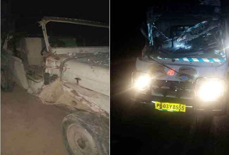 Five People Killed in Pickup and Jeep Collision in Agroha of Hisar