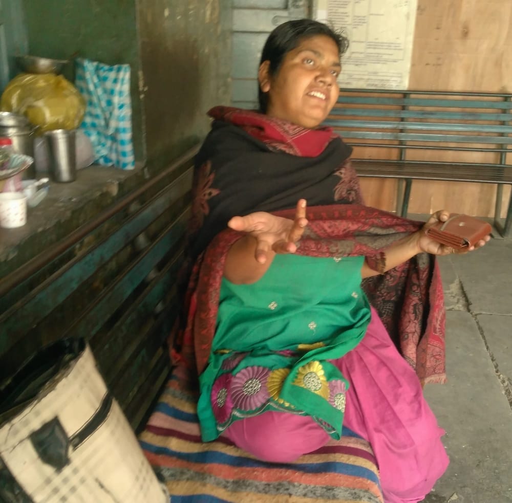 woman lived at roadways station from one year roorkee
