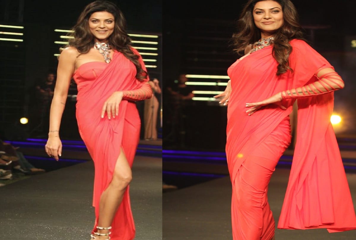 Shilpa Shetty High Slit Saree Gown Will Remind You Of Deepika Padukone And Angelina Jolie