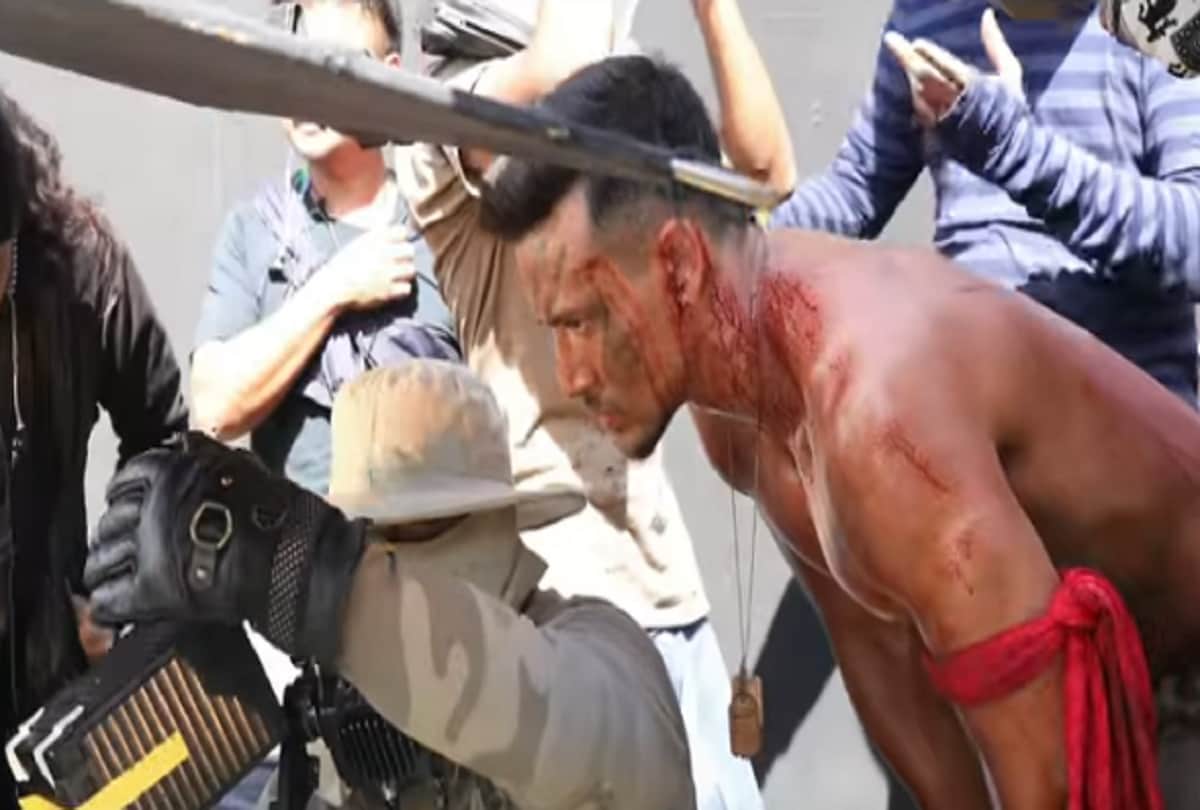 Tiger Shroff Baaghi 2 film action making video goes viral on internet 