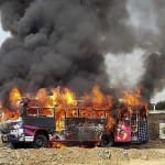 MadhyaPradesh: in Dhar 4 people killed in a collision between bus and bike