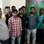 गिरफ्तार किए गए आरोपी।