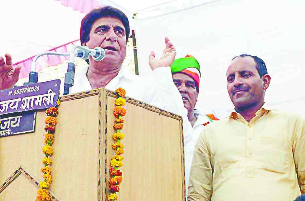 BJP is taking the country towards destruction: Raj Babbar