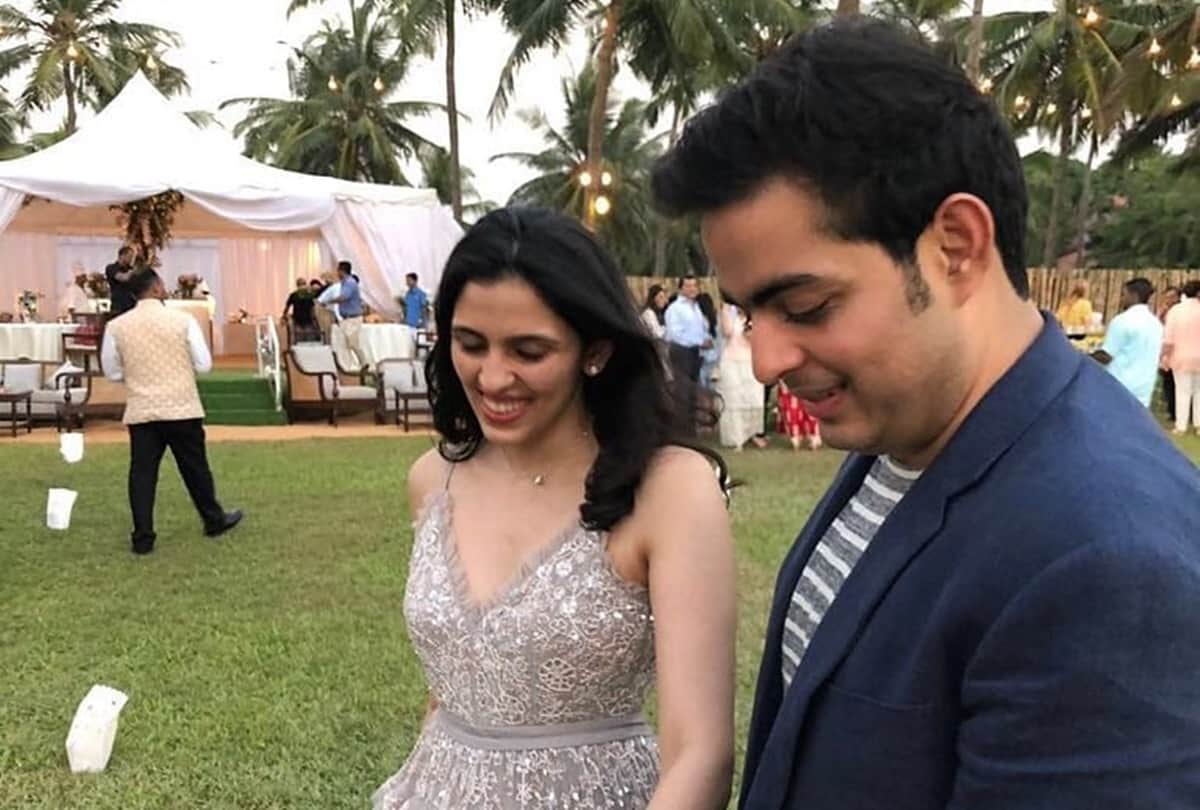 Shloka Mehta At Reliance Jio Event Days after engagement with akash ambani