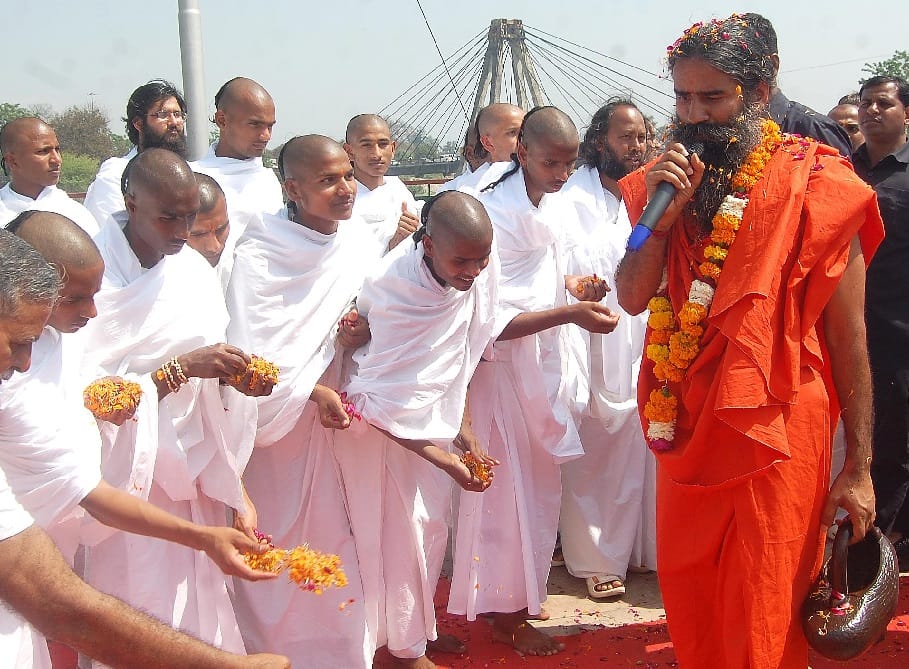 baba ramdev work as like as rss