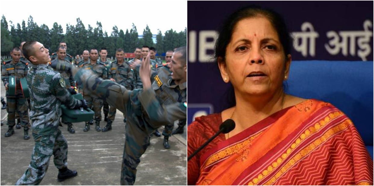 Defence minister nirmala sitharaman warns china on Doklam issue 