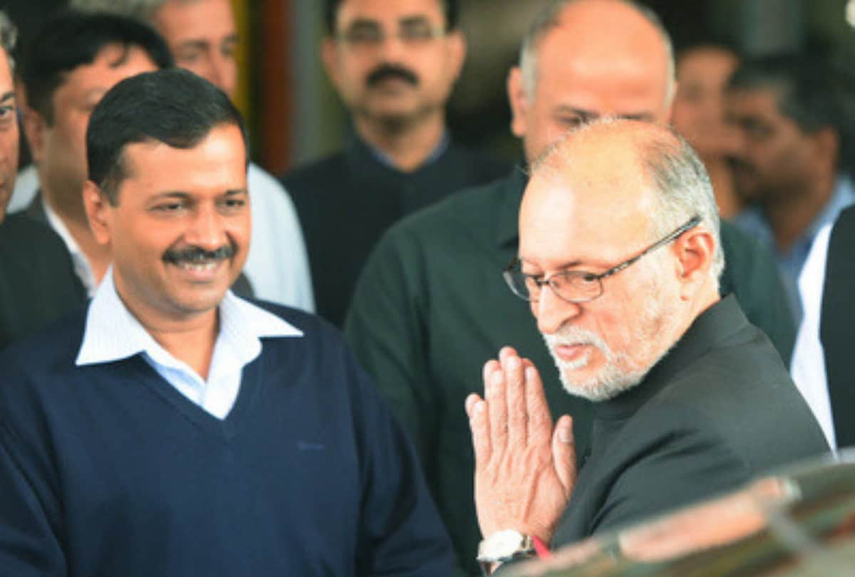 arvind kejriwal tweeted about anil baijal that he should focus on delhi police system