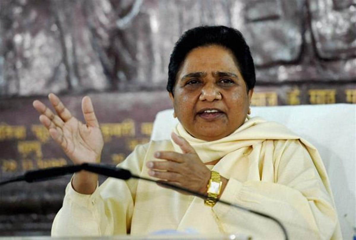 mayawati says central government is responsible for bharat band.