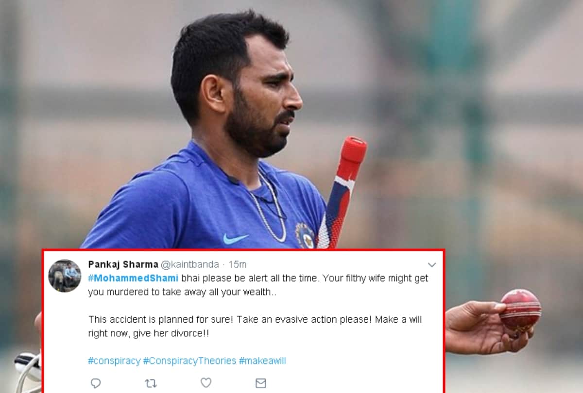 fans of mohammed shami are tweeting about his health after his accident on sunday