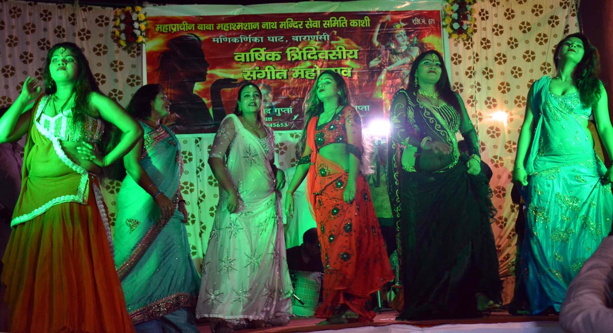 Nagarvadhu dance in varanasi last night