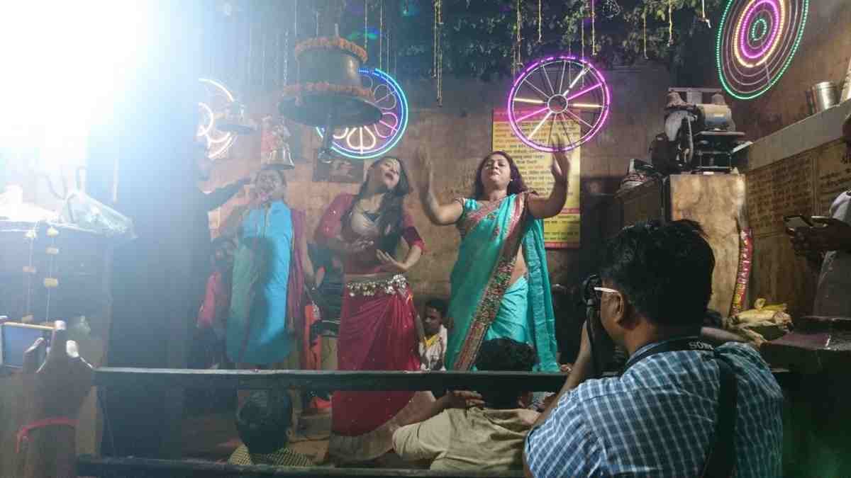 Nagarvadhu dance in varanasi last night