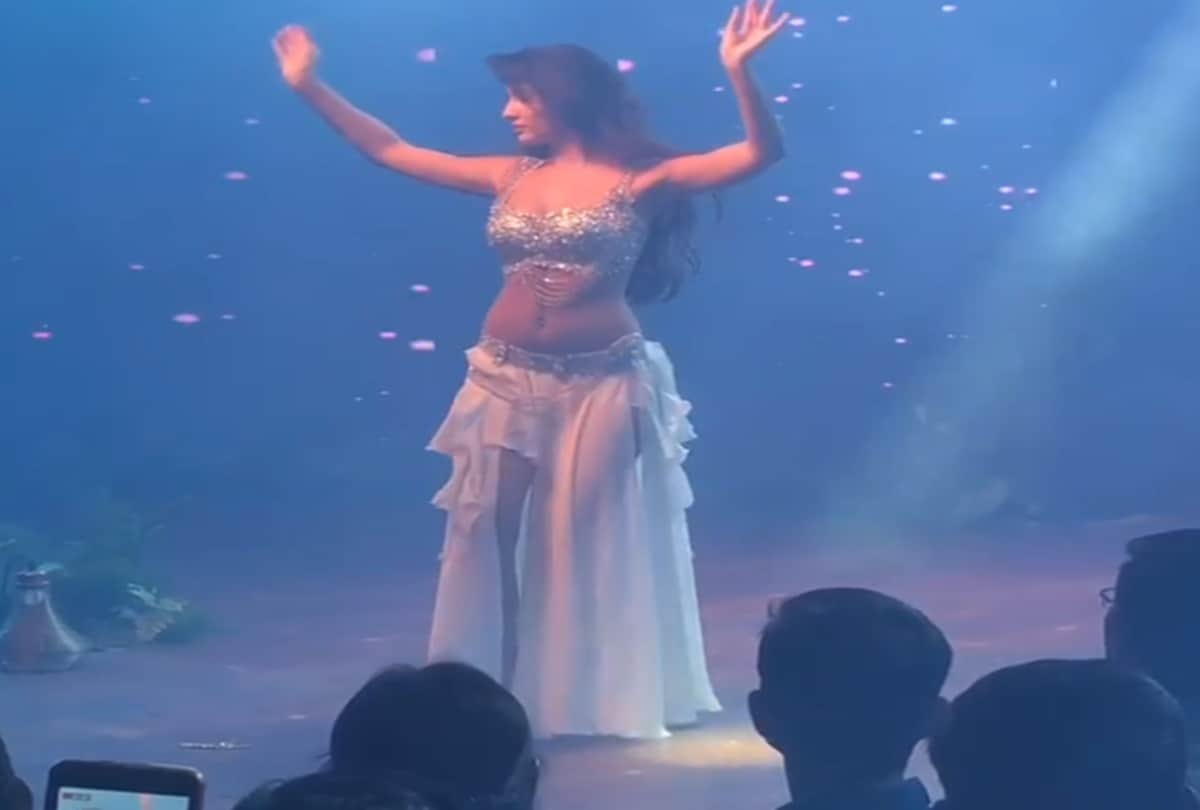 baahubali actress nora fatehi and his makeup artist 