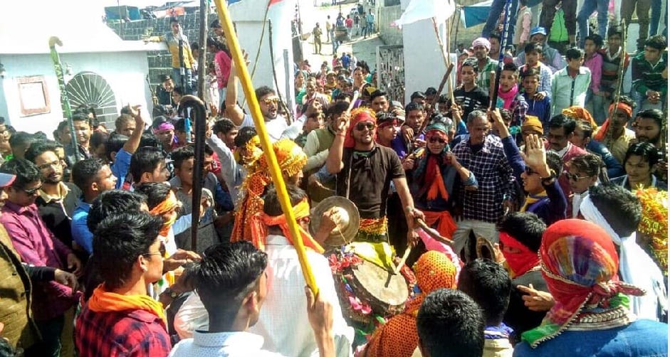 Chaitola fair begins with the drum-drums