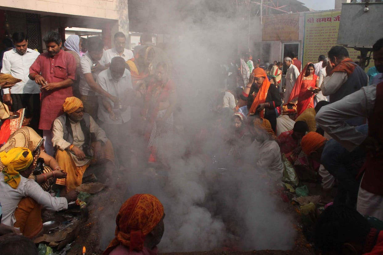 Mannat sought to worship havan