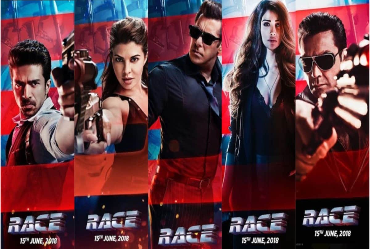 Leaked video and photos from Salman Khans Race 3 set