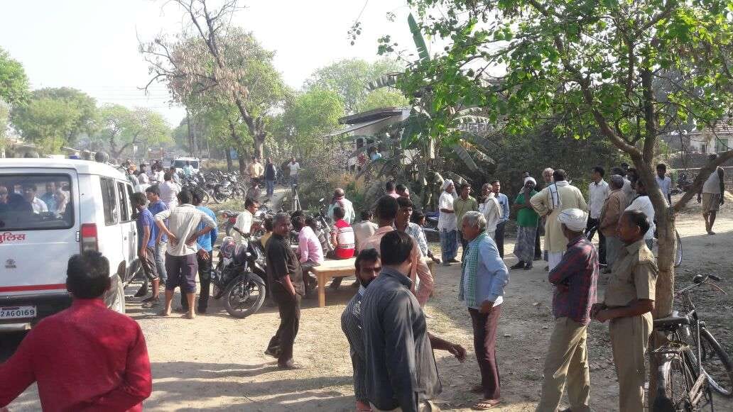 azamgarh older man killed in panchayat
