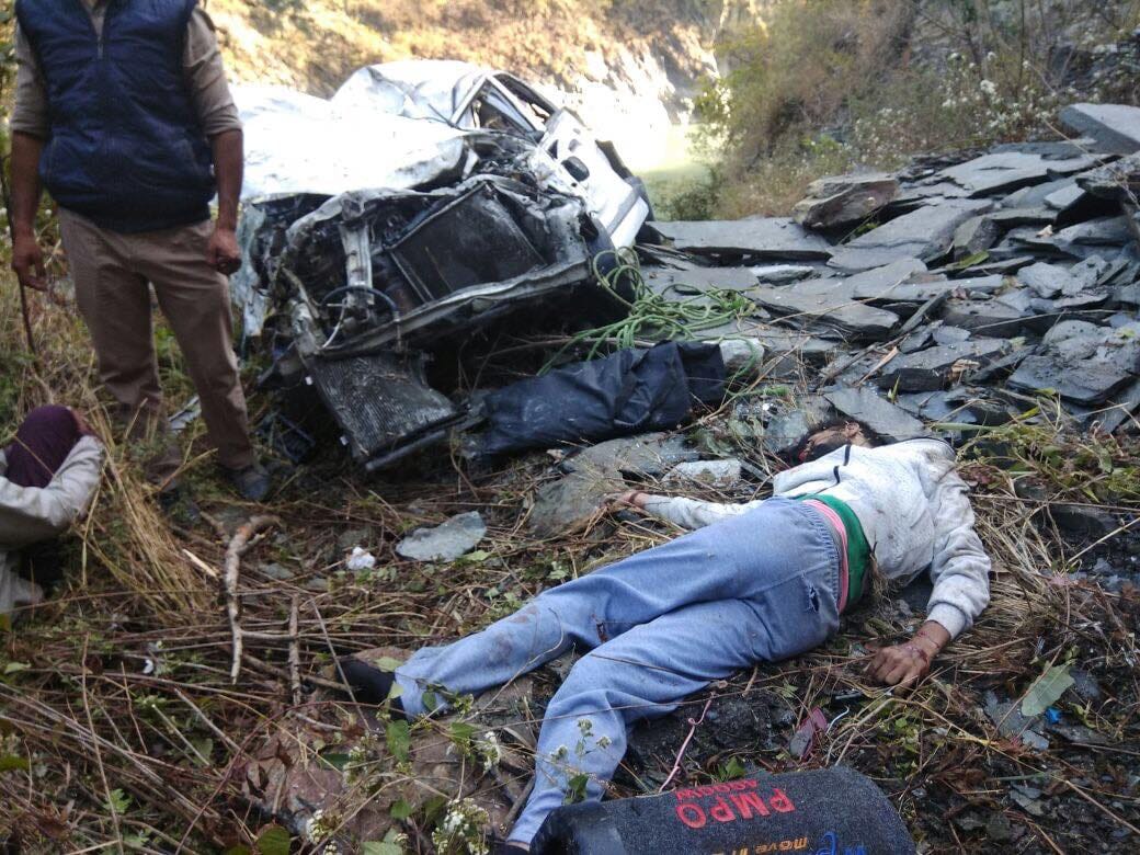 one killed two injured in badrinath highway road accident