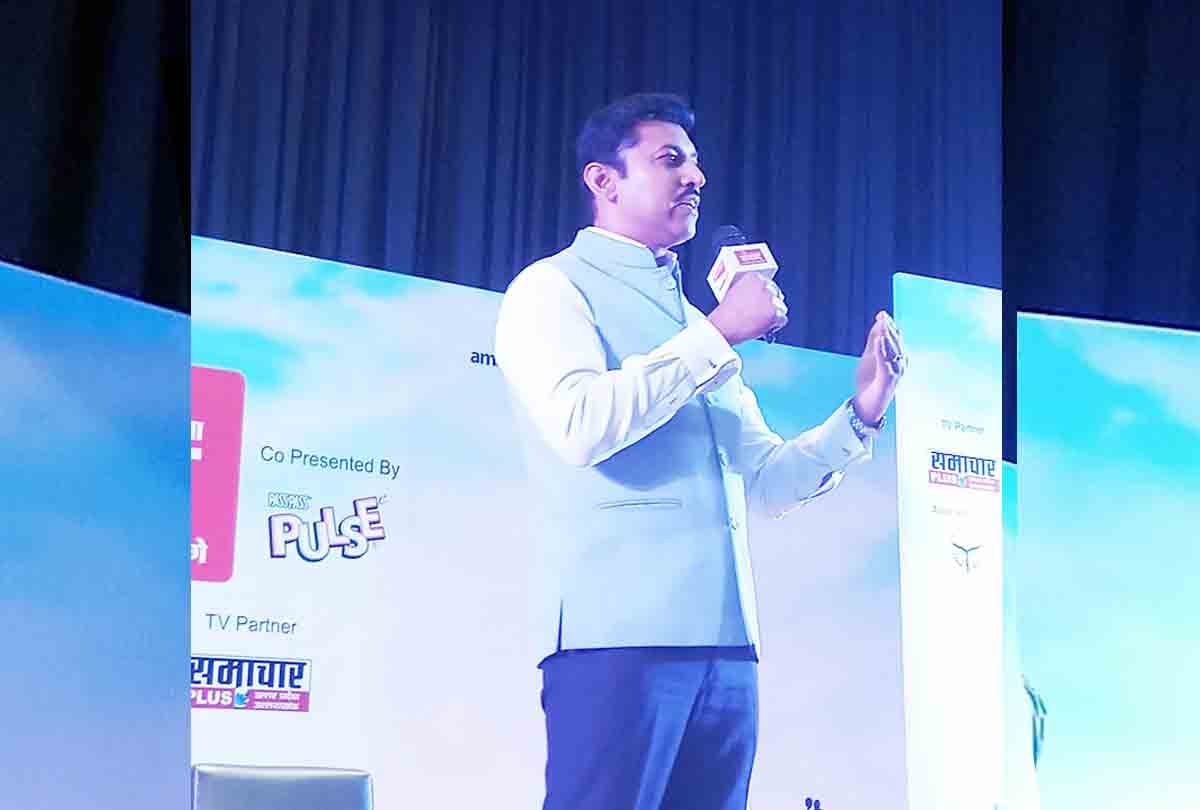 Rajyavardhana Singh Rathore in Amar Ujala samwad program 