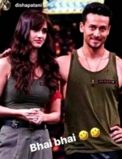baaghi 2 actor Tiger shroff girlfriend disha patani called his bhai
