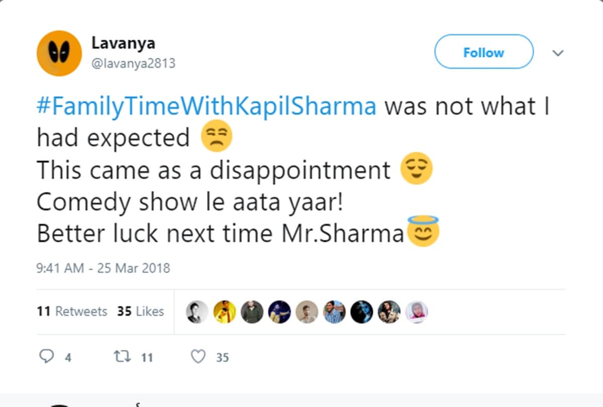 How fans are reacting to the kapil sharma new show family time with kapil sharma