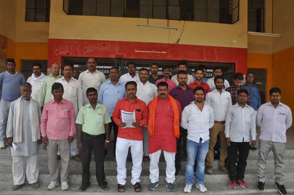 Pradhan did the exhibition on Vikas Bhawan
