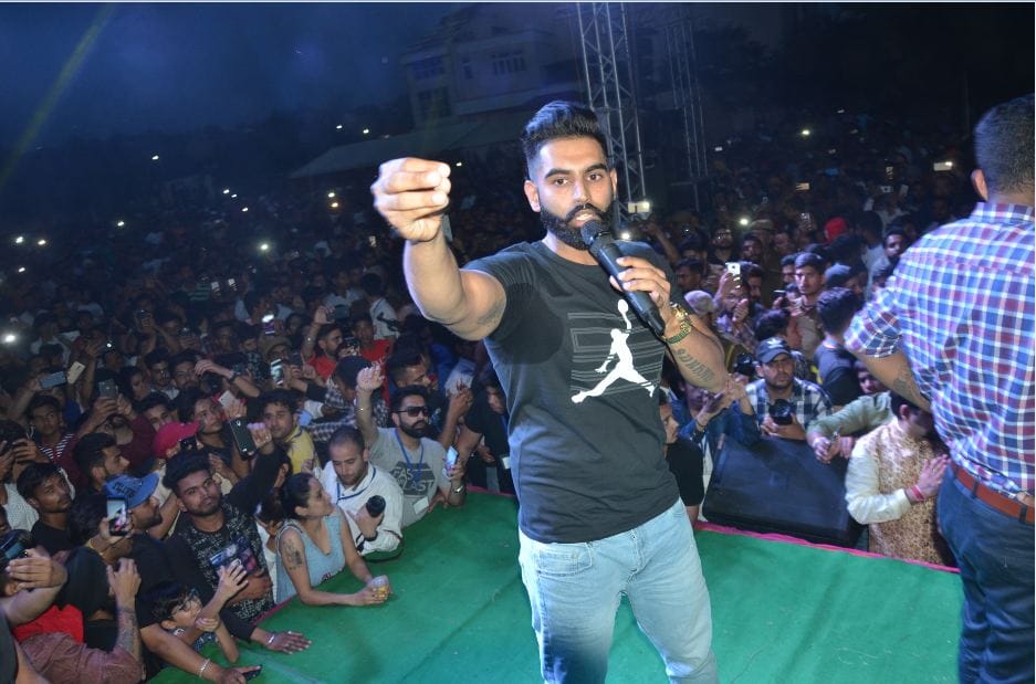 punjabi singer parmish verma live concert in jammu 