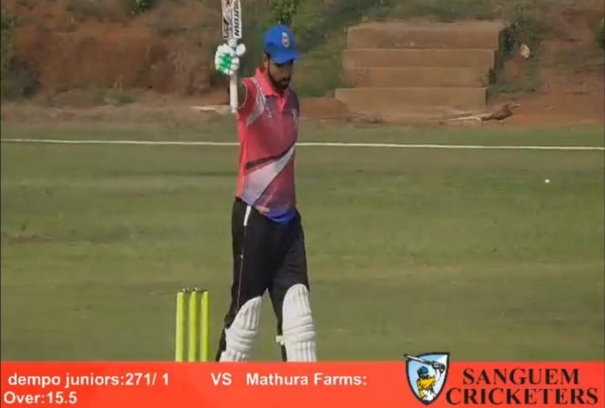 subodh bhati made double century
