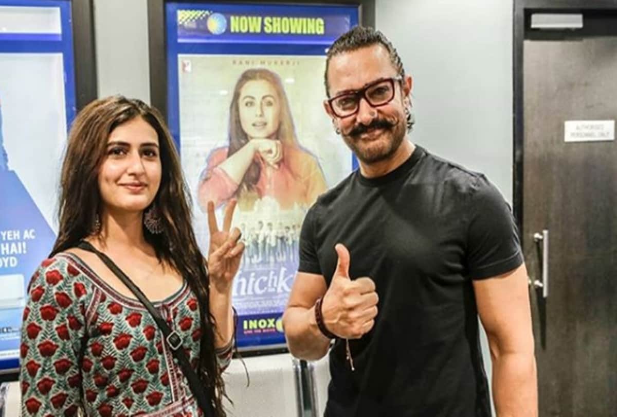 Aamir and Fatima Sana Shaikh returned from jodhpur after complete schedule of Thugs of Hindostan