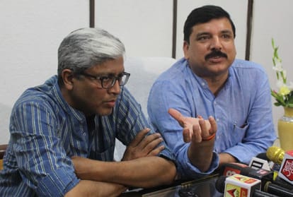 Karnataka elections: aam aadmi party said election commission is also in the control of bjp