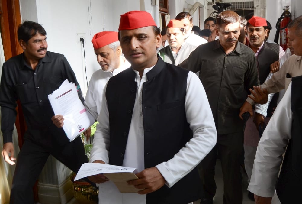 akhilesh yadav speaks in vidhan parishad on SP and BSP alliance.