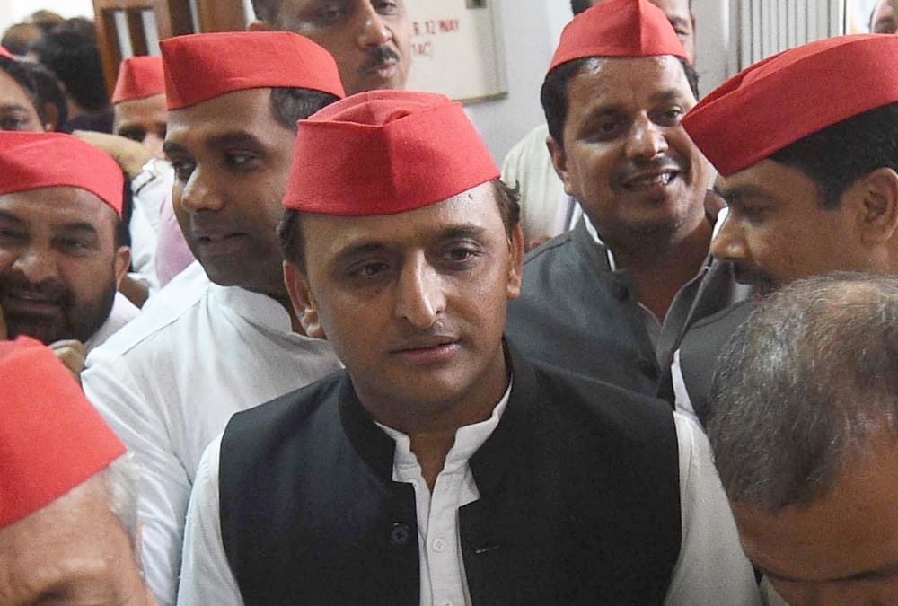 akhilesh yadav speaks in vidhan parishad on SP and BSP alliance.