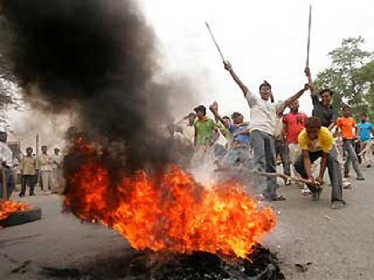 BJP delegation visits violent Asansol violation of prohibition