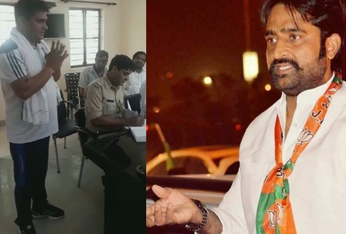 bjp leader shiv kumar murder accused and big criminal surrenders in fear of encounter