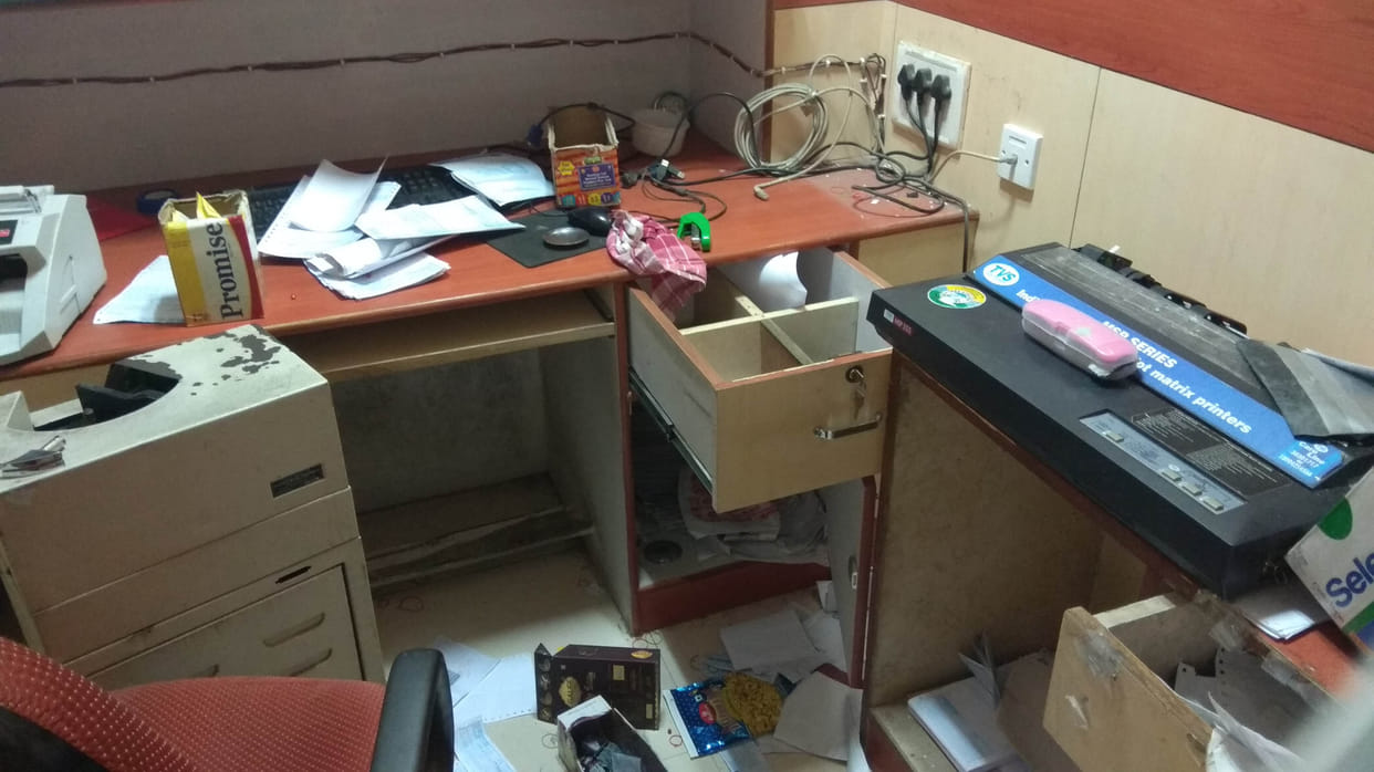 Computer theft from LIC's Hata Office